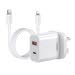 Remax fast charger+ c to iPhone  cable set